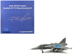 Saab JAS 39A Gripen Fighter Aircraft "131 F 7 Wing Cat’s Paw Livery Satenas Air Base" (2006) Swedish Air Force 1/72 Diecast Model Airplane by Aviation 72