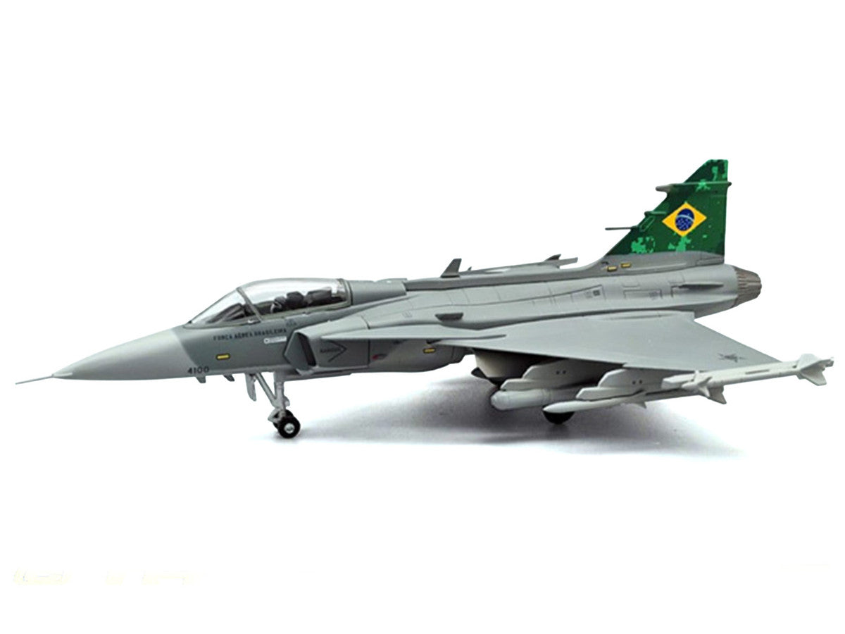 Saab JAS 39E Gripen Fighter Aircraft "Brazilian Air Force" 1/72 Diecast Model Airplane by Aviation 72-1