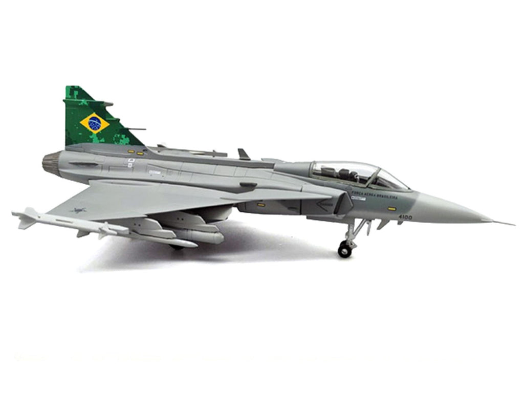 Saab JAS 39E Gripen Fighter Aircraft "Brazilian Air Force" 1/72 Diecast Model Airplane by Aviation 72-2