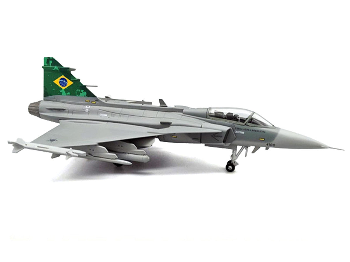 Saab JAS 39E Gripen Fighter Aircraft "Brazilian Air Force" 1/72 Diecast Model Airplane by Aviation 72-2