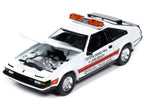 1983 Toyota Celica Supra "Toyota Grand Prix of Long Beach Official Pace Car" White "Import Legends" Series 1/64 Diecast Model Car by Auto World-0
