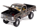 1983 Chevrolet Silverado Pickup Truck "Mossy Oak" Camouflage Livery "Big Country Collectibles" 2025 Series 1/64 Diecast Model Car by Auto World-2