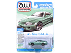 1998 Toyota Supra Caribbean Green Metallic "Modern Muscle" Series 1/64 Diecast Model Car by Auto World
