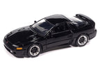 1993 Mitsubishi 3000GT VR-4 Albany Black Pearl "Import Legends" Series 1/64 Diecast Model Car by Auto World-1