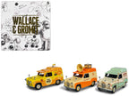 "Wallace & Gromit" Austin A35 Van Collection Set of 3 Pieces Diecast Model Cars by Corgi-0