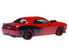 2009 Dodge Challenger SRT8 Red with Black Accents 1/43 Diecast Model by IXO Models-1
