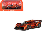 McLaren Solus GT Orange Metallic 1/64 Diecast Model Car by CM Model-4