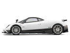 Pagani Zonda F Pearl White with Black Top 1/64 Diecast Model Car by CM Model-1