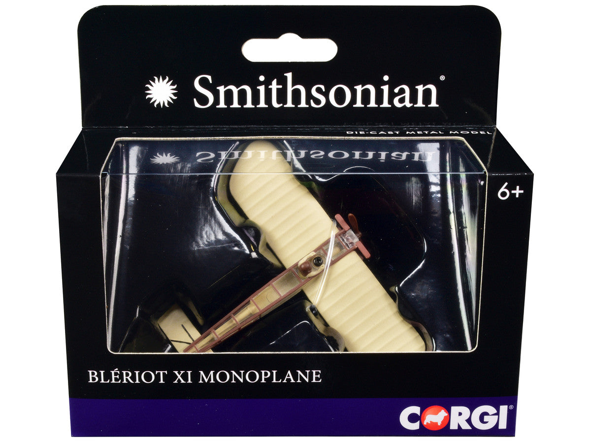 Bleriot XI Monoplane with Pilot Figure "Smithsonian" Series Diecast Model by Corgi-0