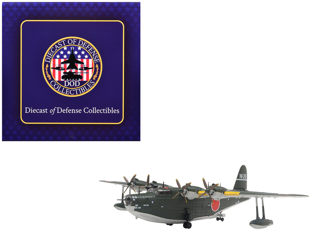 Kawanishi H8K2 "Emily" Aircraft "Imperial Japanese Navy Air Service" 1/144 Diecast Model by Diecast of Defense-4