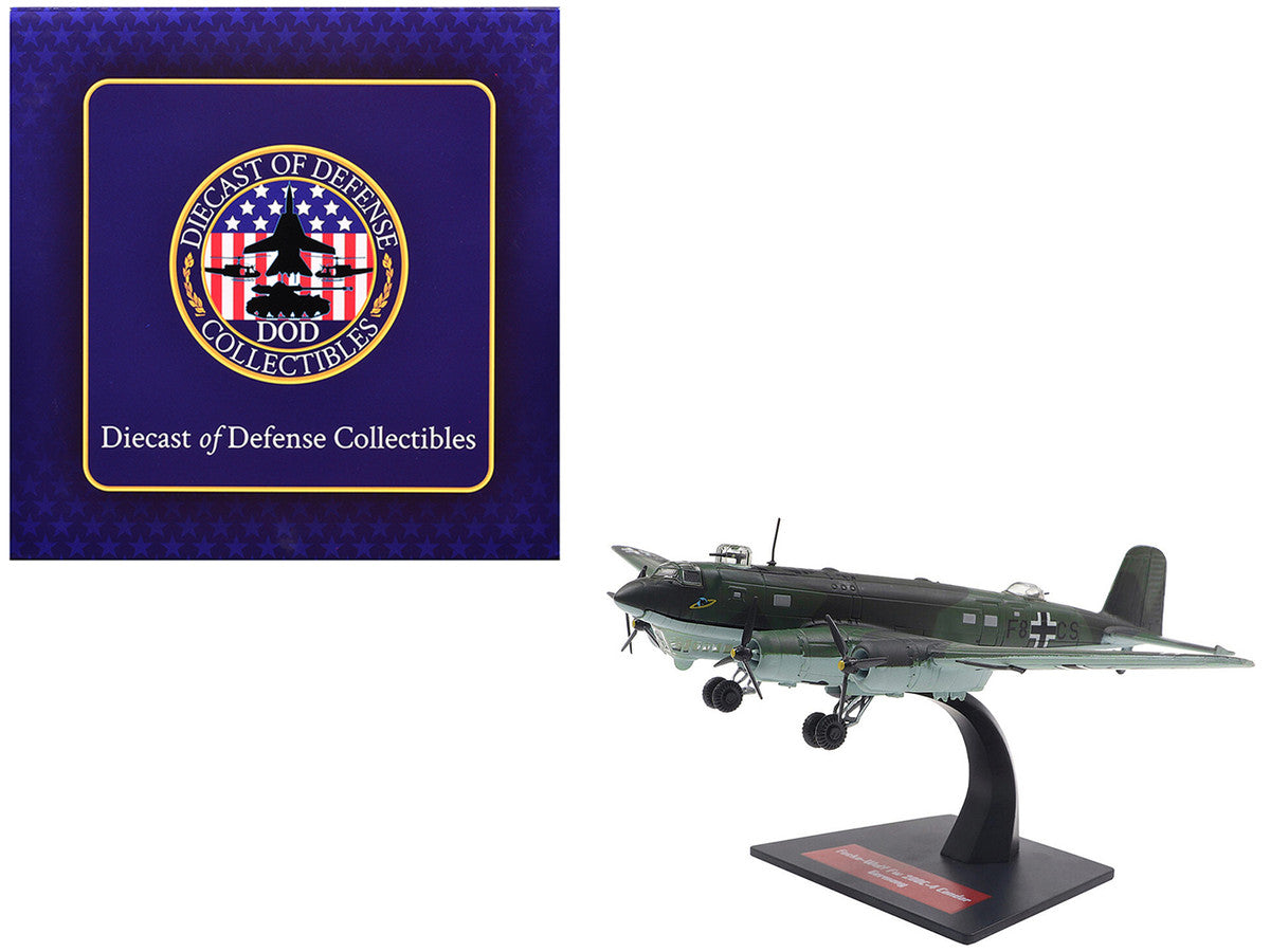 Focke-Wulf Fw 200C-4 Condor Aircraft "German Luftwaffe" 1/144 Diecast Model by Diecast of Defense-4
