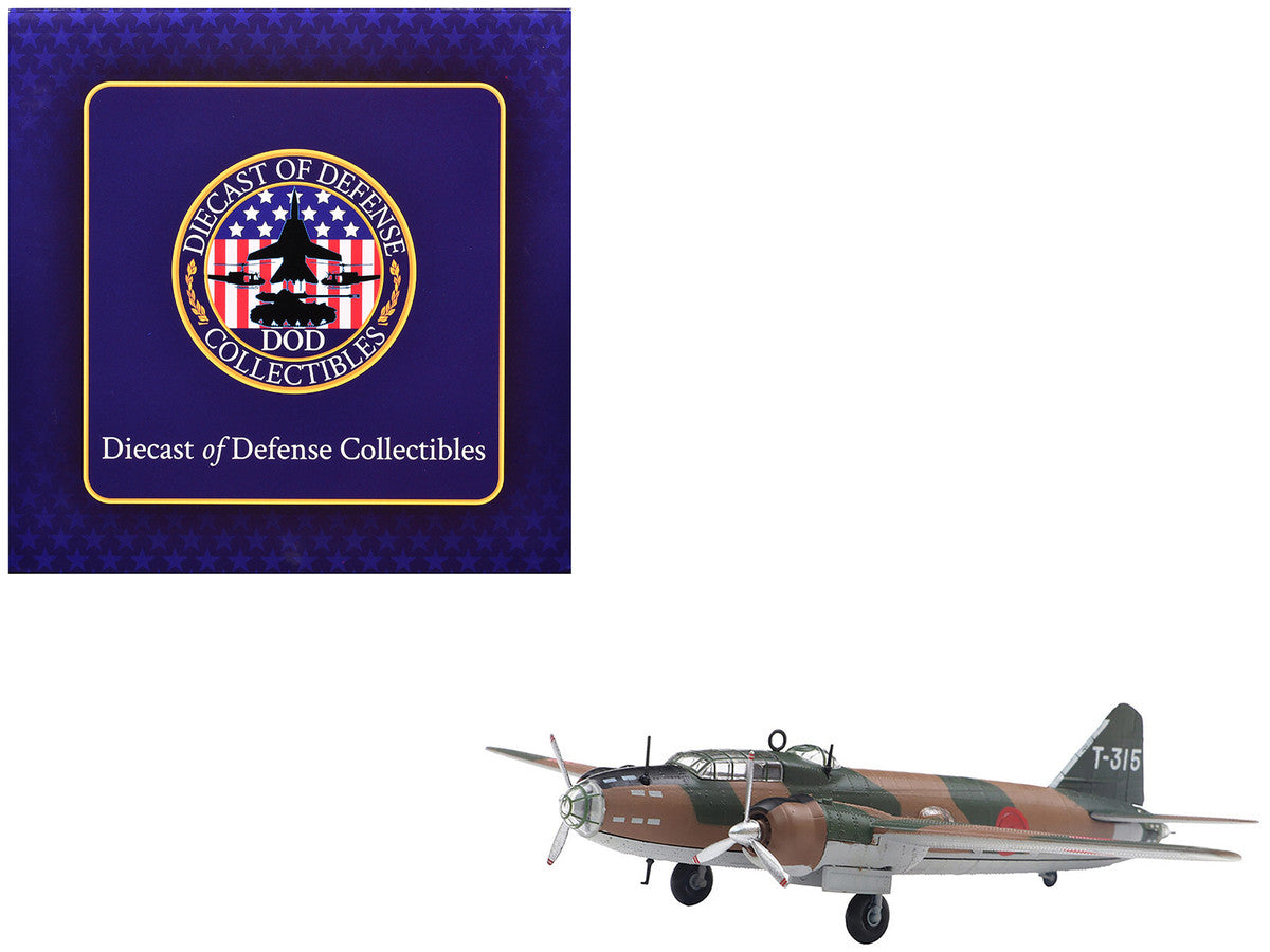 Mitsubishi G4M1 Type 1 Aircraft "Imperial Japanese Navy" 1/144 Diecast Model by Diecast of Defense-4
