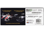 Skill 2 Model Kit ETA 2 Jedi Starfighter VS. Droid Starfighters 4 Model Set "Star Wars: Episode III - Revenge of the Sith" (2005) Movie 1/48 Scale Model by AMT-2