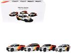 Toyota TRD PRO 4 Car Set Limited Edition to 500 pieces Worldwide 1/64 Diecast Model Cars by GCD-4
