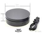 Mini Turntable Rotating Display Stand 4.75" with Black Base for 1/64 Scale Model Cars-0