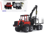 Komatsu 875.1 Forwarder Red and Black 1/32 Diecast Model by First Gear-0