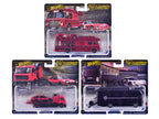 "Team Transport" 3 piece Set H 2025 "Car Culture" Series Diecast Model Cars by Hot Wheels