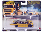 "Team Transport" 3 piece Set J 2025 "Car Culture" Series Diecast Model Cars by Hot Wheels-2