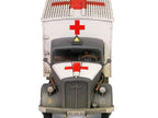 Opel-Blitz Kfz.305 Ambulance Gray and White (Weathered) "German Army" "Armoured Fighting Vehicle" Series 1/32 Diecast Model by Forces of Valor-1
