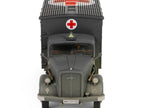 Opel-Blitz Kfz.305 Ambulance Gray (Weathered) "German Army" "Armoured Fighting Vehicle" Series 1/32 Diecast Model by Forces of Valor-1