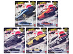"Japan Historics 5" 5 piece Set "Car Culture 10th Anniversary" 2025 Series P Diecast Model Cars by Hot Wheels-1