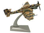Junkers Ju 87R Trop Stuka Bomber Aircraft "Immelmann 6./StG 2 Libya" (1941) German Luftwaffe 1/72 Diecast Model Airplane-2