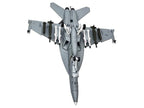Boeing F/A-18F Super Hornet Fighter Aircraft "VFA-103 Jolly Rogers 75th Anniversary" (2018) United States Navy 1/100 Diecast Model Airplane-3