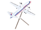 Saab 340B Commercial Aircraft "American Eagle" (N389AE) White with Red and Blue Stripes "Gemini 200" Series 1/200 Diecast Model Airplane by GeminiJets-3
