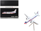 Saab 340B Commercial Aircraft "American Eagle" (N389AE) White with Red and Blue Stripes "Gemini 200" Series 1/200 Diecast Model Airplane by GeminiJets-4