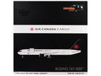 Boeing 767-300F Commercial Aircraft "Air Canada Cargo" (C-GXHM) White with Black Tail "Gemini 200 - Interactive Series" 1/200 Diecast Model Airplane by GeminiJets-2