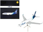 Boeing 737-700BDSF Commercial Aircraft with Flaps Down "Alaska Air Cargo" White with Blue Tail "Gemini 200" Series 1/200 Diecast Model Airplane by GeminiJets-0