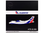 ATR 42-500 Commercial Aircraft "Cubana" (CU-T1240) White with Blue and Red Tail "Gemini 200" Series 1/200 Diecast Model Airplane by GeminiJets-1