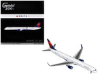 Boeing 757-300 Commercial Aircraft "Delta Air Lines" (N595NW) White with Blue and Red Tail "Gemini 200" Series 1/200 Diecast Model by GeminiJets-0