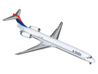 McDonnell Douglas MD-90 Commercial Aircraft "Delta Air Lines" (N910DN) White with Blue and Red Tail "Gemini 200" Series 1/200 Diecast Model Airplane by GeminiJets-0