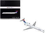 McDonnell Douglas MD-90 Commercial Aircraft "Delta Air Lines" (N910DN) White with Blue and Red Tail "Gemini 200" Series 1/200 Diecast Model Airplane by GeminiJets-2