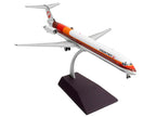 McDonnell Douglas MD-81 Commercial Aircraft "Frontier Airlines" (N859HA) White with Red and Orange Stripes "Gemini 200" Series 1/200 Diecast Model Airplane by GeminiJets-1