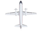 Saab 340A Commercial Aircraft "Delta Connection - Business Express Airlines" (N749BA) White with Dark Blue and Red Stripes "Gemini 200" Series 1/200 Diecast Model by GeminiJets-0