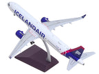 Airbus A321neo Commercial Aircraft "Icelandair" (TF-IAA) White with Blue and Pink Tail "Gemini 200" Series 1/200 Diecast Model by GeminiJets-3