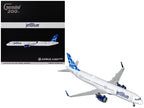 Airbus A321neo Commercial Aircraft "JetBlue Airways" (N2180J) White with Blue Tail "Gemini 200" Series 1/200 Diecast Model by GeminiJets-0