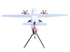 ATR 72-600 Commercial Aircraft "Loganair - Scotland's Airline" (G-LMTE) White with Red Plaid Tail "Gemini 200" Series 1/200 Diecast Model Airplane by GeminiJets-0
