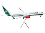 Boeing 737-800 Commercial Aircraft "Mexicana" (XA-ASM) White with Green Stripes "Gemini 200" Series 1/200 Diecast Model Airplane by GeminiJets-2
