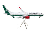 Boeing 737-800 Commercial Aircraft with Flaps Down "Mexicana" (XA-ASM) White with Green Stripes "Gemini 200" Series 1/200 Diecast Model Airplane by GeminiJets-0