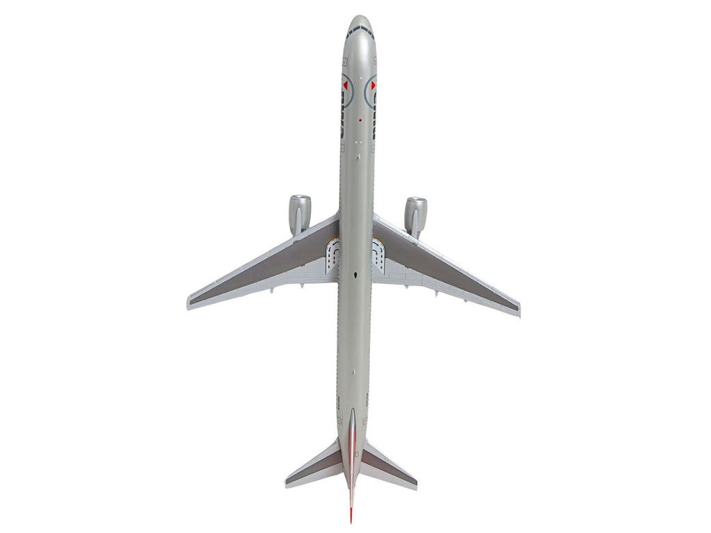 Boeing 757-300 Commercial Aircraft "Northwest Airlines" (N587NW) Silver with Red Tail "Gemini 200" Series 1/200 Diecast Model by GeminiJets-0