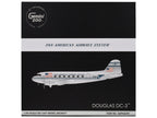 Douglas DC-3 Commercial Aircraft "Pan American Airways" (NC33611) Polished Metal Finish "Gemini 200" Series 1/200 Diecast Model Airplane by GeminiJets-2