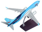 Boeing 737 MAX 8 Commercial Aircraft "TUI Airways" (G-TUMY) Blue and White "Gemini 200" Series 1/200 Diecast Model Airplane by GeminiJets-0