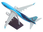 Boeing 737 MAX 8 Commercial Aircraft "TUI Airways" (G-TUMY) Blue and White "Gemini 200" Series 1/200 Diecast Model Airplane by GeminiJets-1
