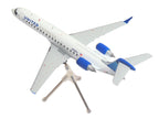 Bombardier CRJ550 Commercial Aircraft "United Express" (N506GJ) White with Blue Tail "Gemini 200" Series 1/200 Diecast Model Airplane by GeminiJets-1