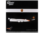 Boeing 747-8F Commercial Aircraft "UPS Worldwide Services" (N607UP) White with Brown Tail "Gemini 200 - Interactive Series" Series 1/200 Diecast Model by GeminiJets-1