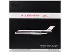 McDonnell Douglas DC-9-30 Commercial Aircraft "Allegheny Airlines" (N967VJ) White with Blue Stripes "Gemini 200" Series 1/200 Diecast Model Airplane by GeminiJets-2