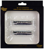 Cobus 3000 Passenger Bus White and Blue "US Airways Shuttle Bus" 2 Piece Set "Gemini 200" Series Diecast Models by GeminiJets-0